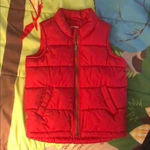 Puffy Stylish Red Vest!